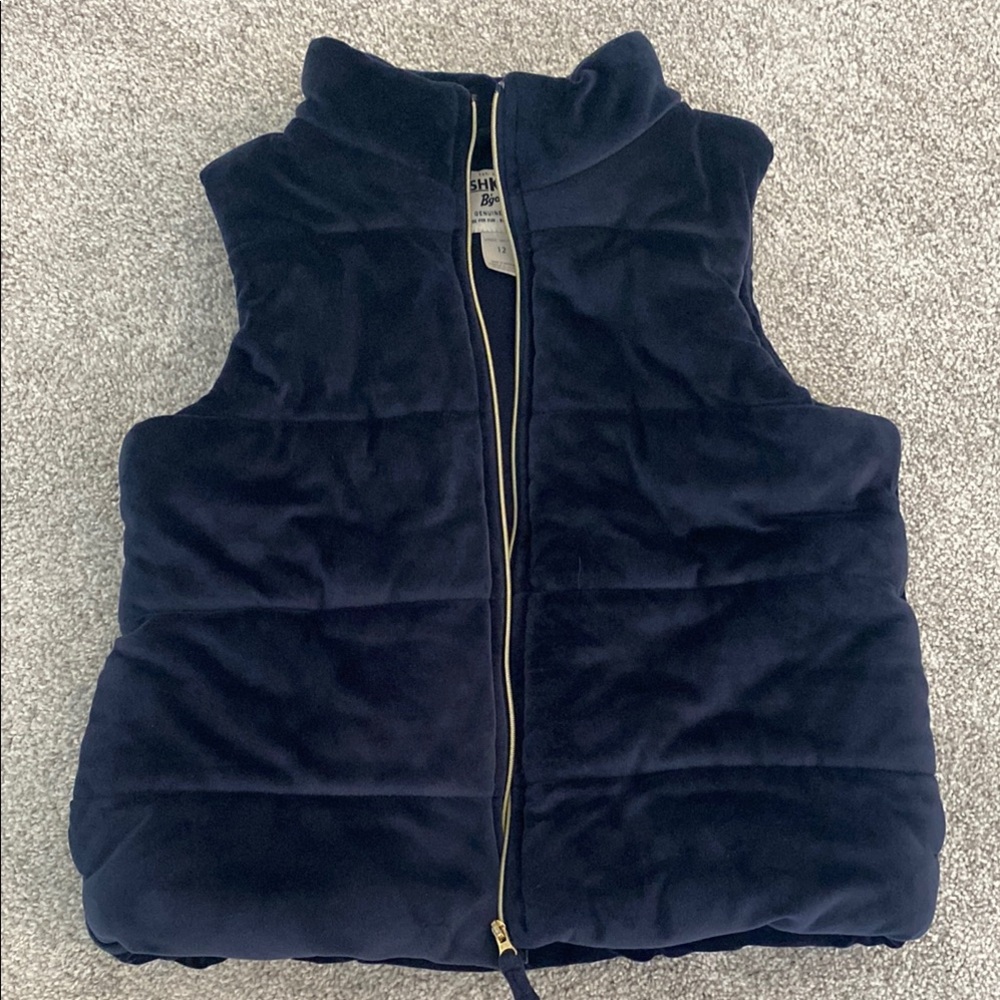 Navy Blue Puffer Vest